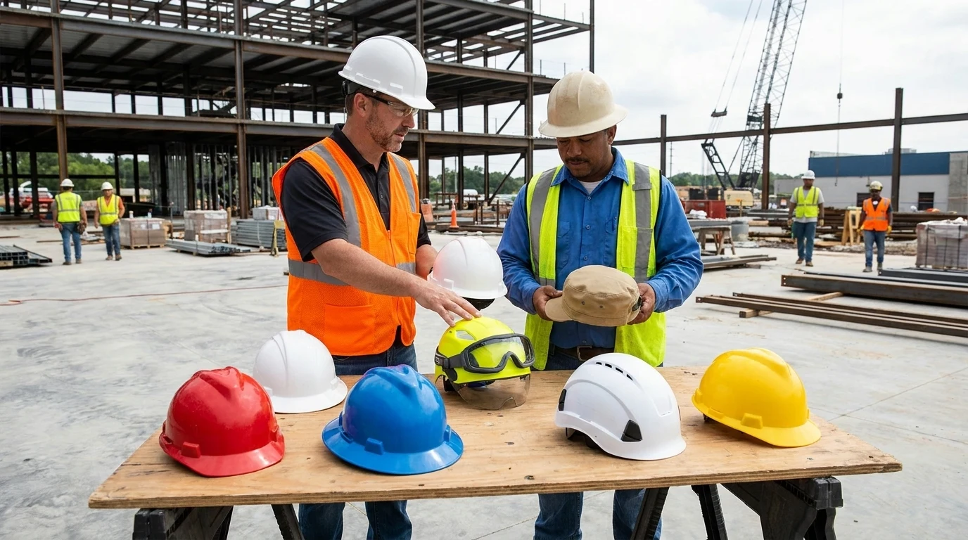 Construction Hard Hat Types | Class G, E, C Guide